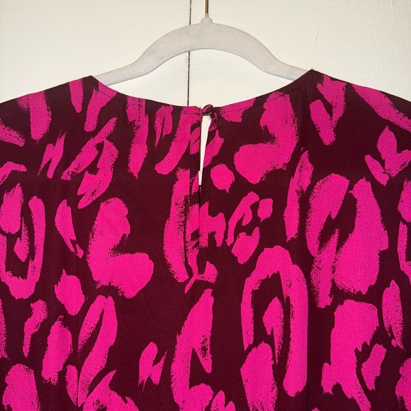 Who What Wear 🐆 Leopard Print Maxi Dress • Size L - Picture 6 of 9